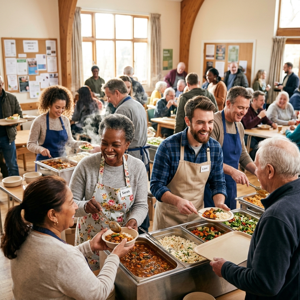 Community coming together to give back