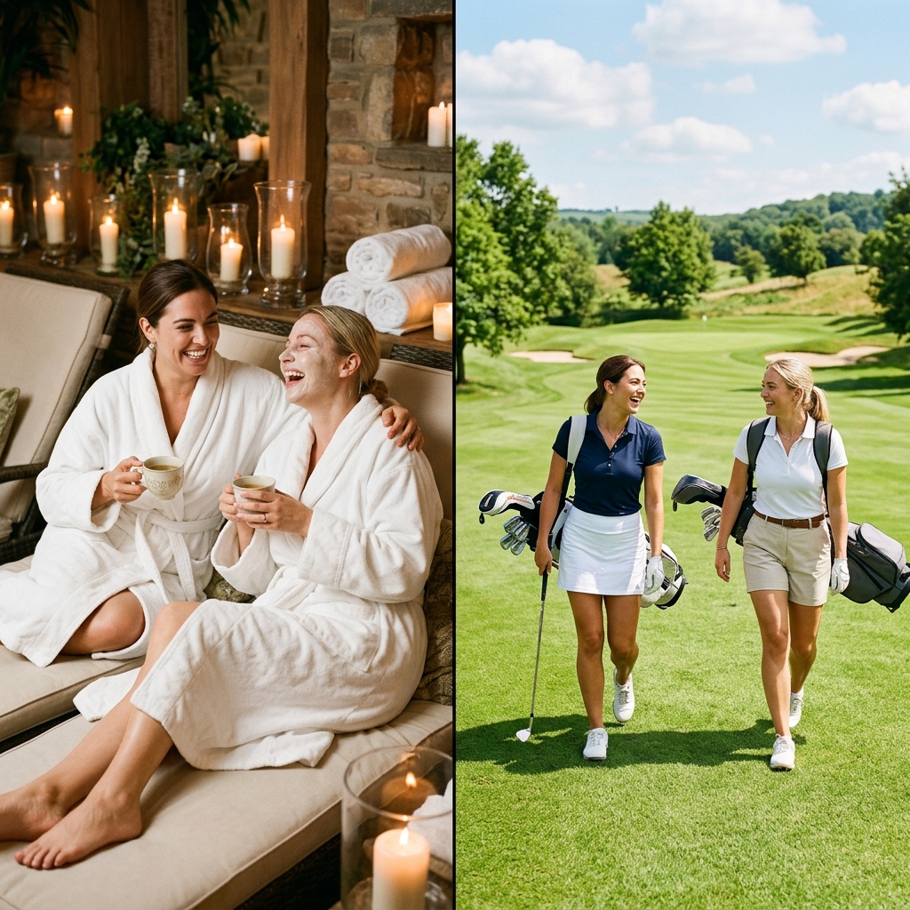 Couple enjoying a romantic dinner experience